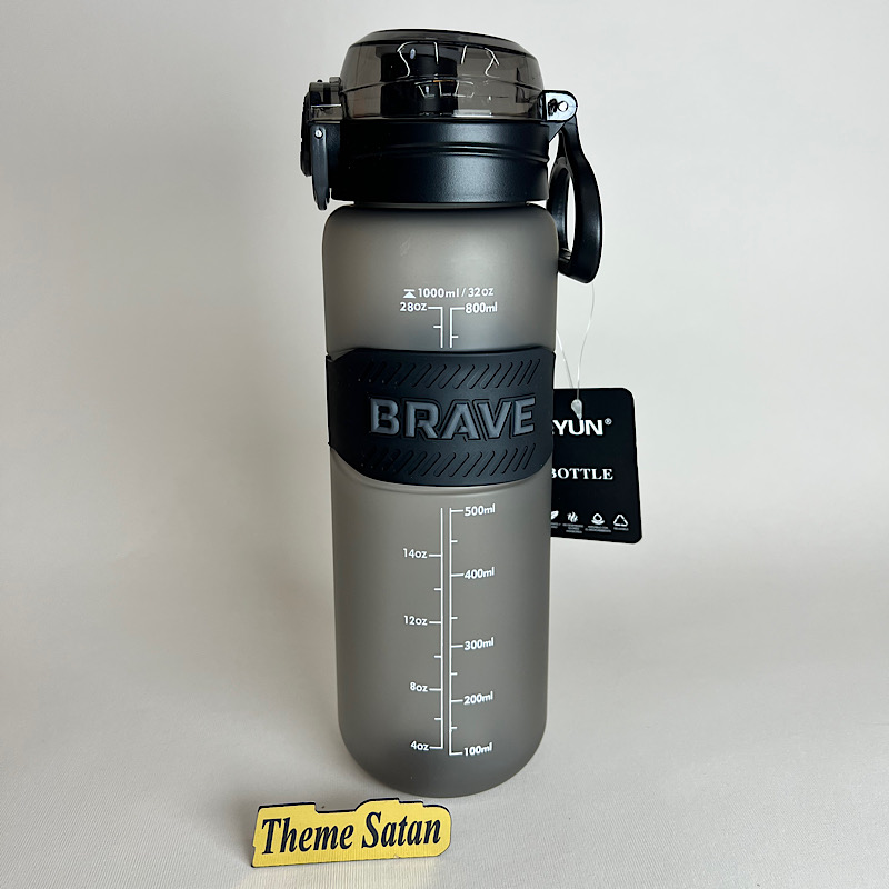 عکس شماره:1 , قمقم ورزشی BRAVE مشکی