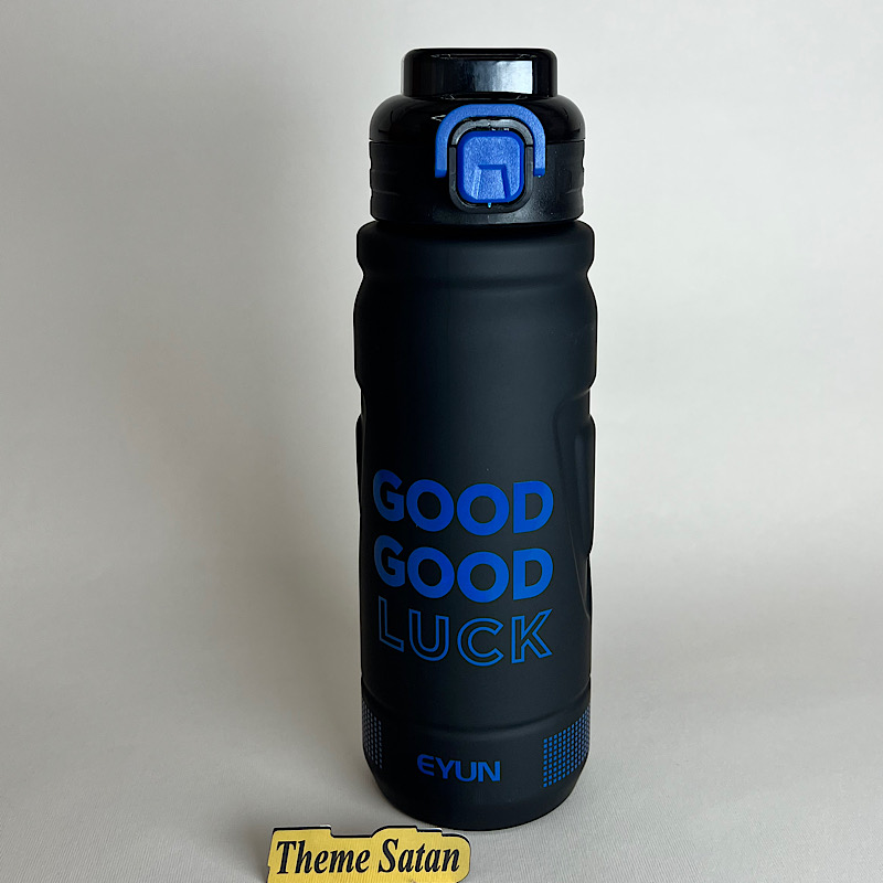 عکس اصلی قمقمه ورزشی ایون مدلGOOD LUCK آبی