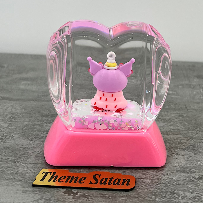 عکس شماره:1 , جا قلمی آکواریومی طرح قلبی مدل کرومی کد 17