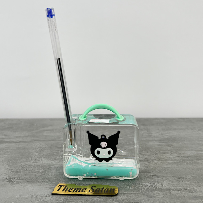 عکس شماره:0 , جا قلمی آکواریومی طرح چمدانی مدل کرومی کد 10