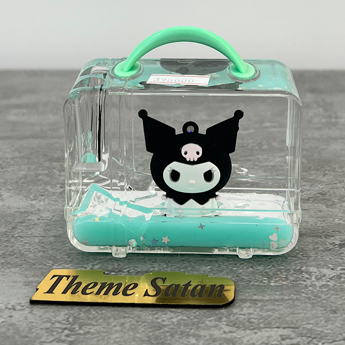 عکس اصلی جا قلمی آکواریومی طرح چمدانی مدل کرومی کد 10