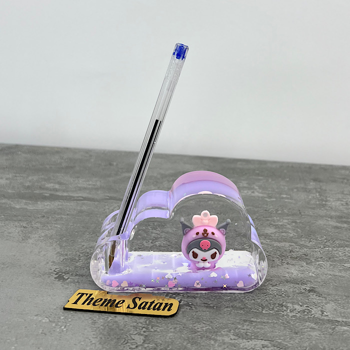 عکس شماره:0 , جا قلمی آکواریومی طرح ابر مدل کرومی کد 5