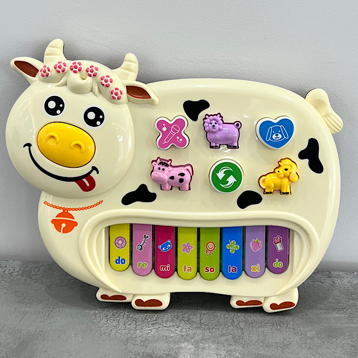 عکس اصلی اسباب بازی مدل ارگ موزیکال طرح حیوانات کد 4