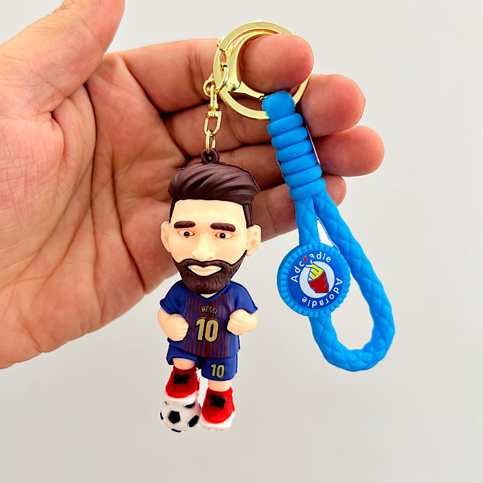 عکس اصلی جاکلیدی سیلیکونی طرح لیونل مسی کد 19