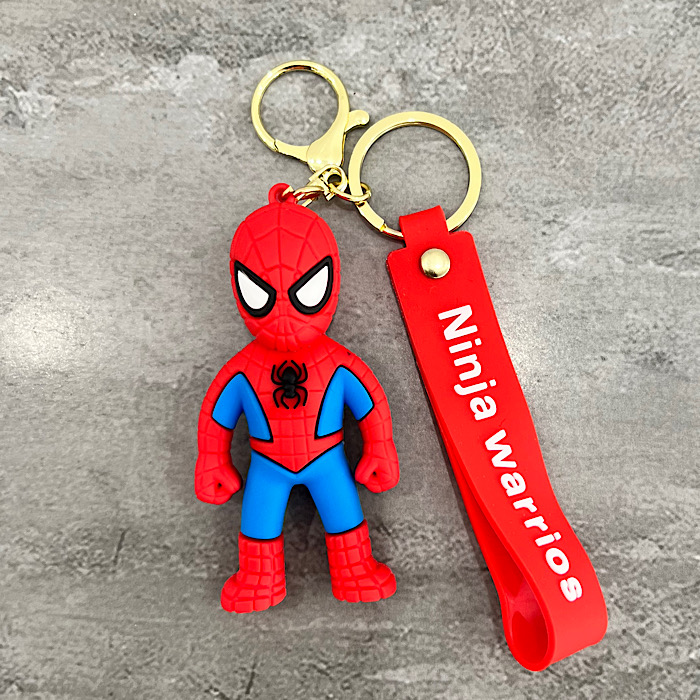 عکس شماره:0 , جاکلیدی سیلیکونی طرح مرد عنکبوتی کد 11