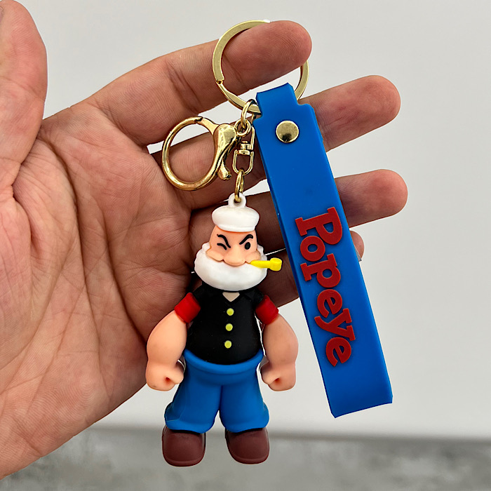 عکس اصلی جاکلیدی سیلیکونی طرح ملوان زبل کد 1