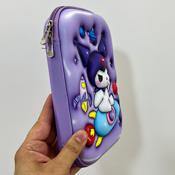 عکس شماره:3 , جامدادی مدل تبلتی سه بعدی مدل کرومی کد 318