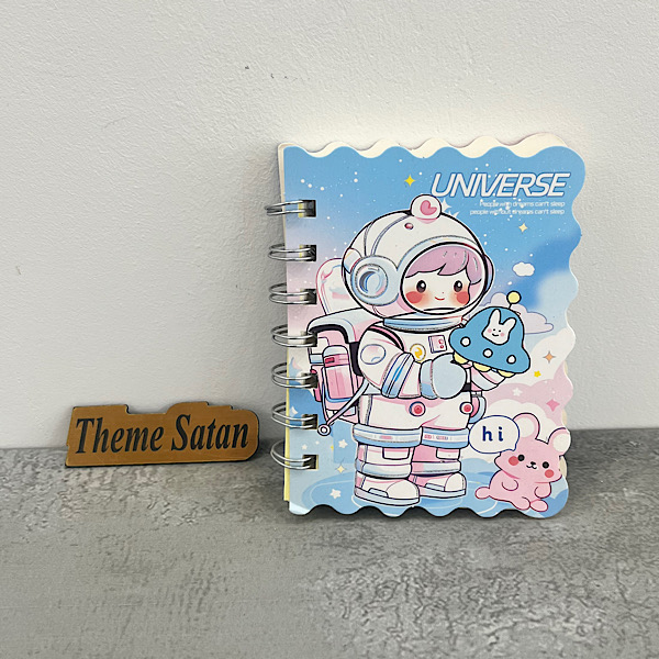 عکس اصلی دفترچه سیمی مدل فضانورد کد 350