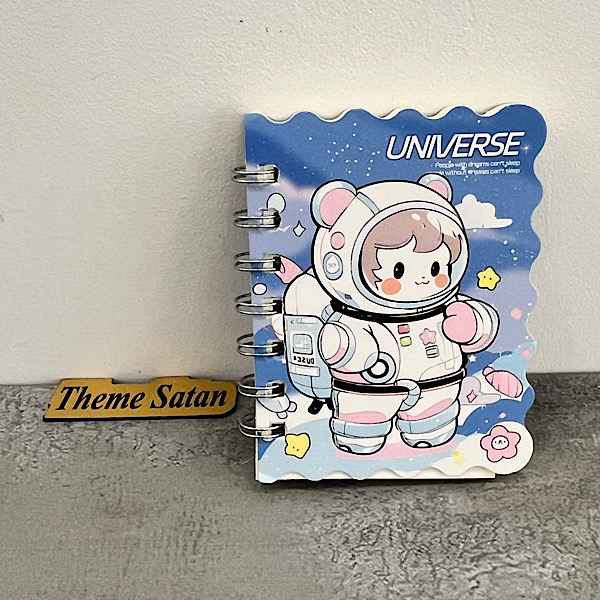 عکس اصلی دفترچه سیمی مدل فضانورد کد 352