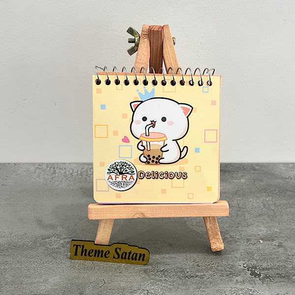 عکس اصلی دفترچه یادداشت به همراه پایه کد 354