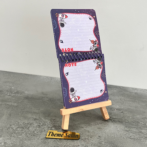 عکس شماره:1 , دفترچه یادداشت به همراه پایه کد 355