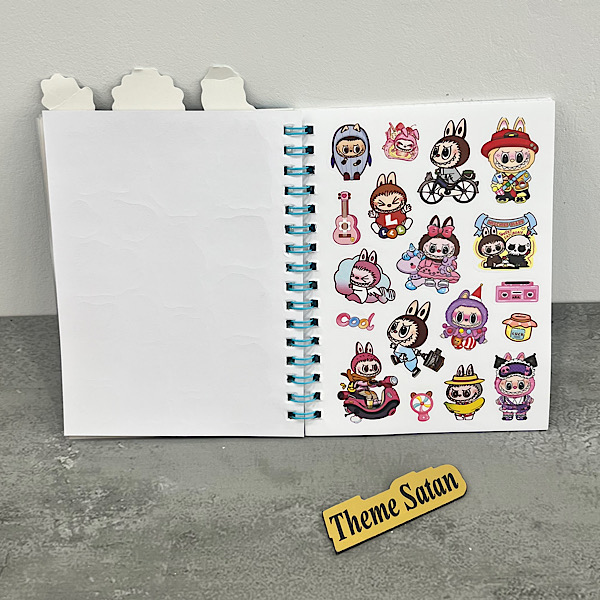 عکس شماره:1 , دفترچه یادداشت برچسب دار لبوبو کد 368