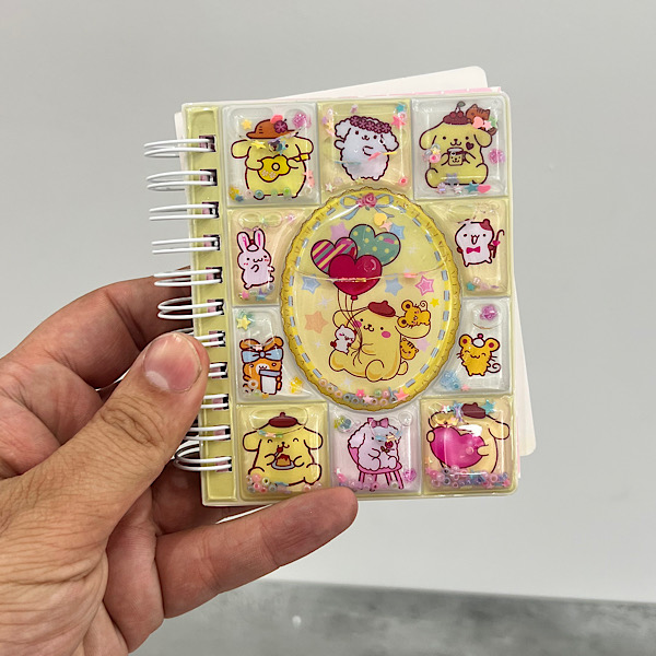 عکس شماره:7 , دفترچه یادداشت آکواریومی حاشیه دار کد 369