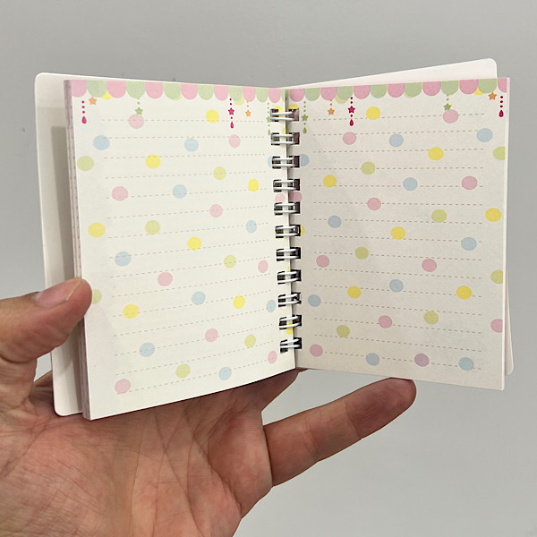 عکس شماره:4 , دفترچه یادداشت آکواریومی حاشیه دار کد 369