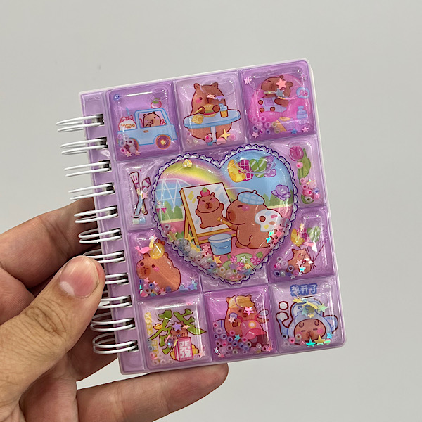 عکس شماره:3 , دفترچه یادداشت آکواریومی حاشیه دار کد 369