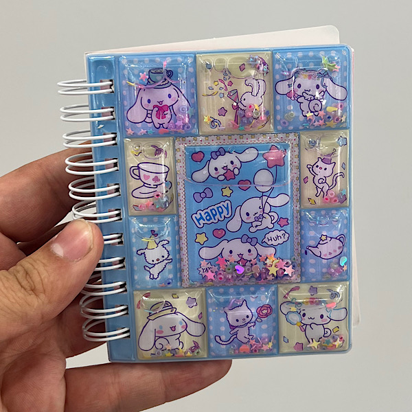 عکس شماره:1 , دفترچه یادداشت آکواریومی حاشیه دار کد 369