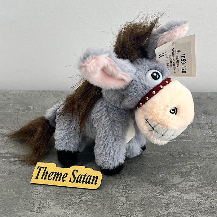 عکس شماره:0 , آویز مدل الاغ خندان طوسی