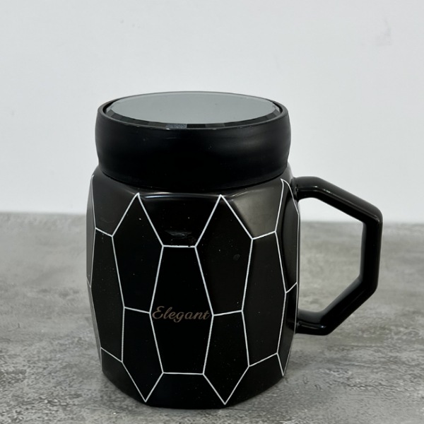 عکس شماره:5 , ماگ سرامیکی درب آینه ای طرح برجسته کد 452