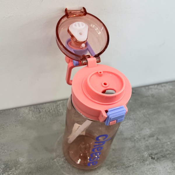 عکس شماره:9 , قمقمه آب CHEESE دو حالته کد 516