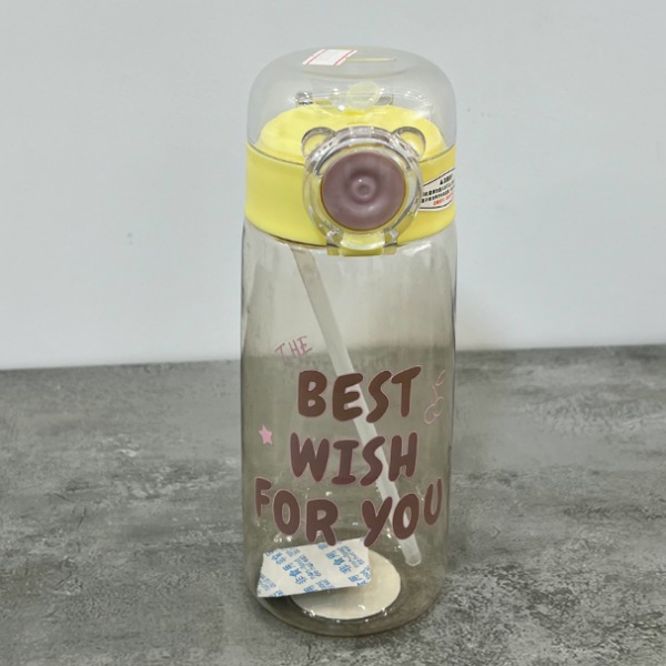 عکس شماره:3 , قمقمه فانتزی شفاف تکست کد 517