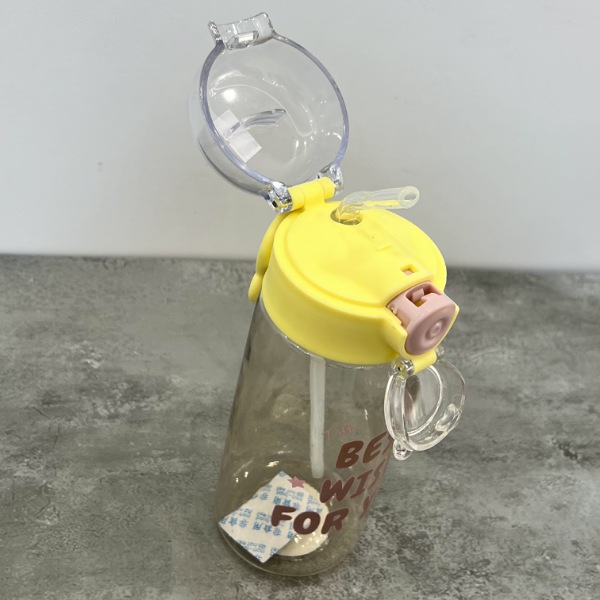 عکس شماره:2 , قمقمه فانتزی شفاف تکست کد 517