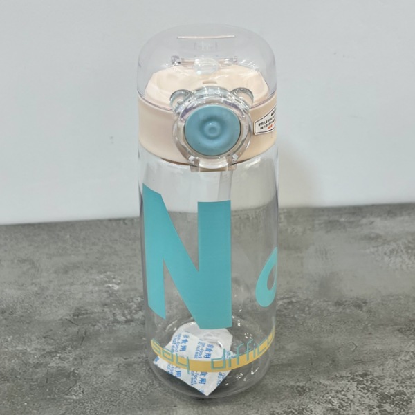 عکس شماره:1 , قمقمه فانتزی شفاف تکست کد 517