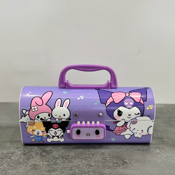 عکس اصلی جامدادی رمز دار کرومی کد 531