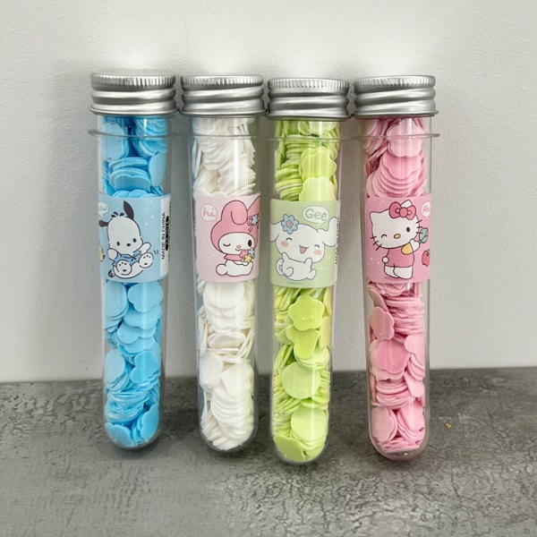 عکس اصلی صابون کاغذی فانتزی لوله ای کد 536