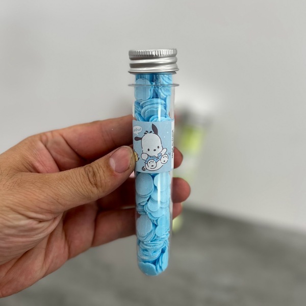 عکس شماره:4 , صابون کاغذی فانتزی لوله ای کد 536