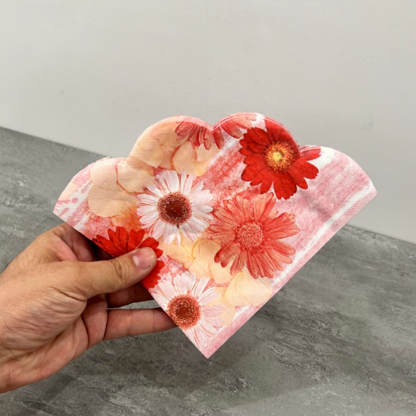 عکس شماره:1 , دستمال کاغذی پذیرایی طرح دار کد 600