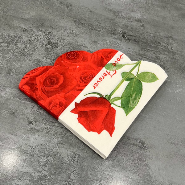 عکس شماره:1 , دستمال کاغذی پذیرایی طرح دار کد 601