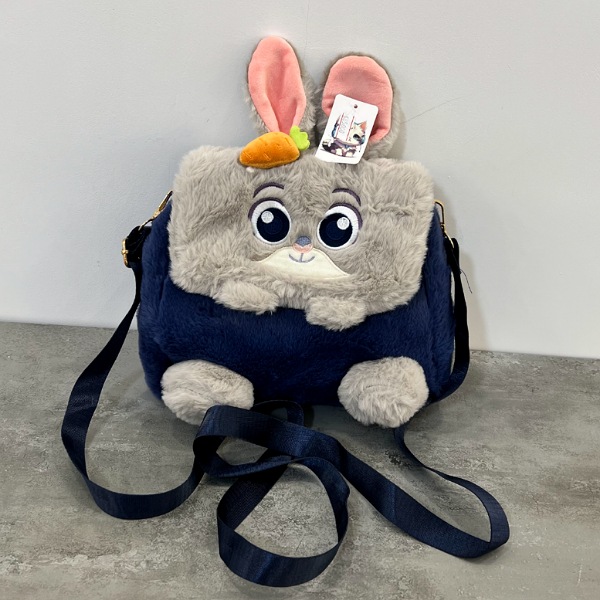 عکس اصلی کیف دوشی و کوله پشتی پولیشی خرگوشی کد 655