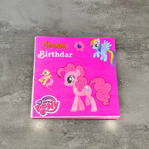 عکس شماره:1 , دستمال کاغذی پذیرایی طرح دار کد 681