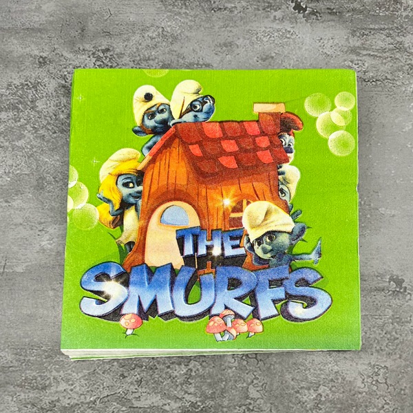 عکس شماره:1 , دستمال کاغذی پذیرایی طرح دار کد 688