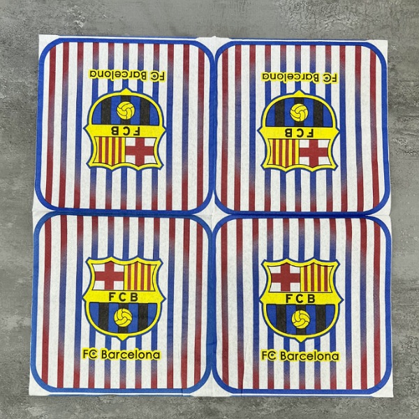 عکس شماره:0 , دستمال کاغذی پذیرایی طرح دار کد 693