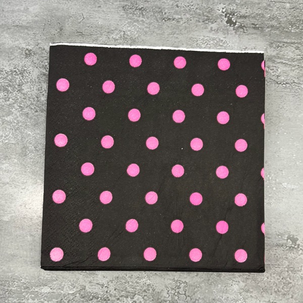 عکس شماره:1 , دستمال کاغذی پذیرایی طرح دار کد 694