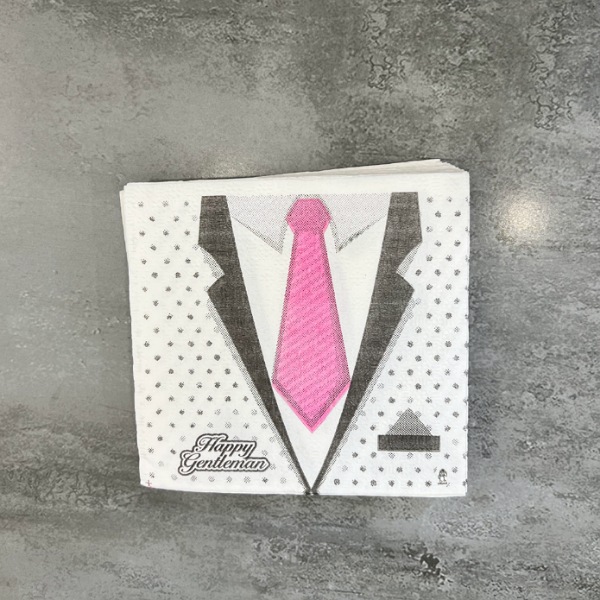 عکس شماره:1 , دستمال کاغذی پذیرایی طرح دار کد 697