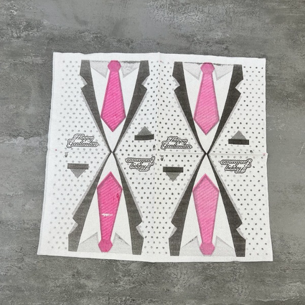 عکس شماره:0 , دستمال کاغذی پذیرایی طرح دار کد 697