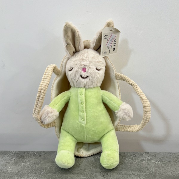 عکس شماره:0 , عروسک مدل خرگوش سبدی ارتفاع 25 سانتی متر کد 841