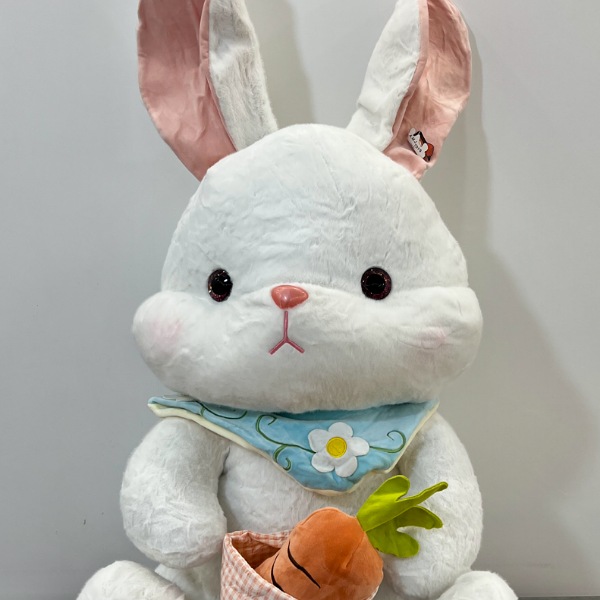 عکس شماره:3 , عروسک مدل خرگوش سبد هویجی ارتفاع 80 سانتی متر کد 865