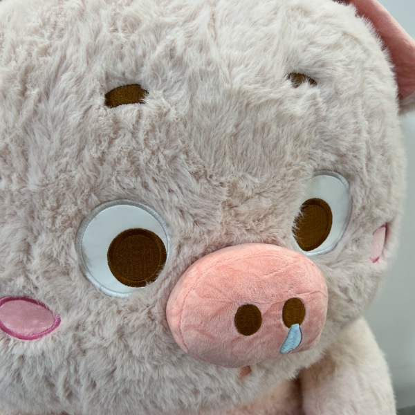 عکس شماره:3 , عروسک مدل خوک قلب به دست ارتفاع 85 سانتی متر کد 867