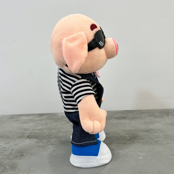 عکس شماره:3 , عروسک مدل خوک موزیکال و رقصنده ارتفاع 30 سانتی متر کد 870