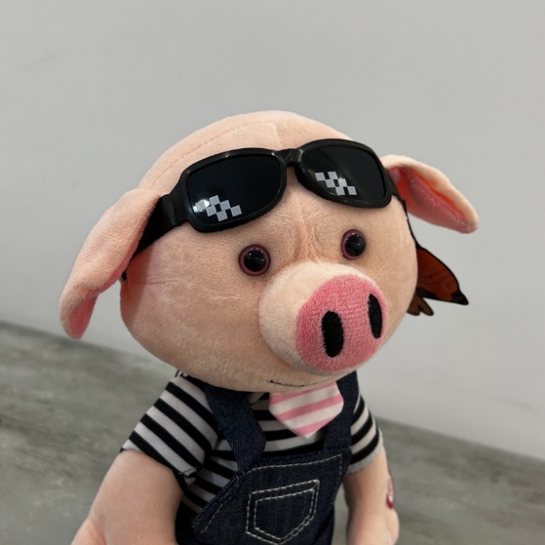 عکس شماره:1 , عروسک مدل خوک موزیکال و رقصنده ارتفاع 30 سانتی متر کد 870