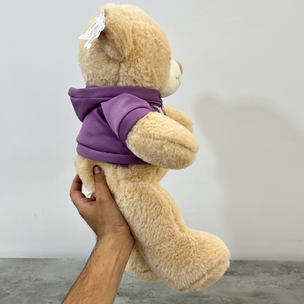 عکس شماره:3 , عروسک مدل خرس لباس دار ارتفاع 50 سانتی متر کد 871