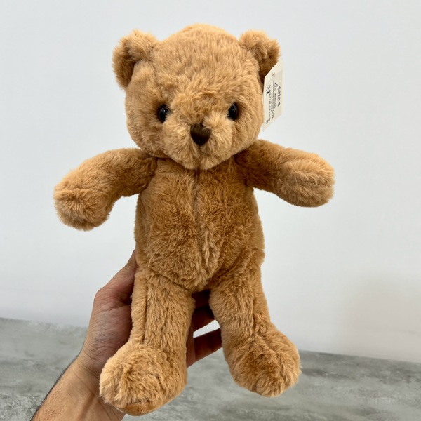 عکس اصلی عروسک مدل خرس ارتفاع 30 سانتی متر کد 875
