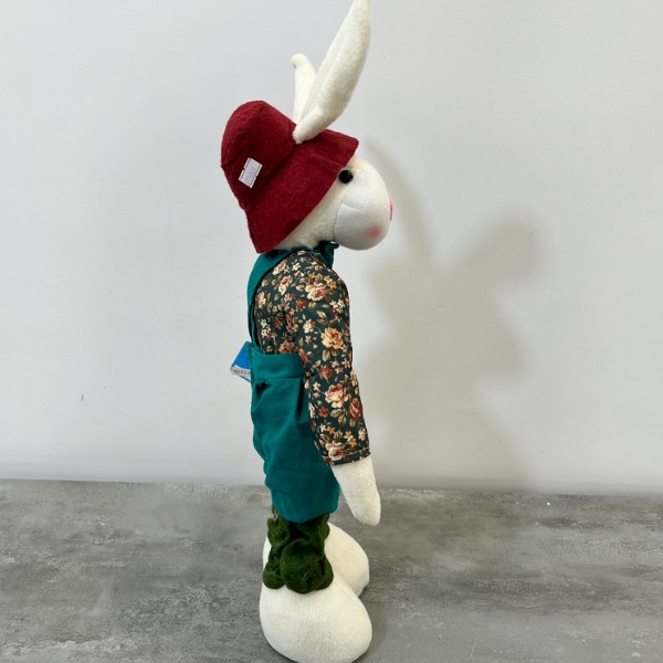 عکس شماره:1 , عروسک مدل خرگوش پسر پا تلسکوپی ارتفاع 45 سانتی متر کد 904