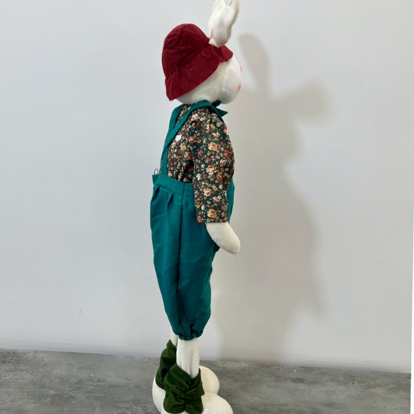 عکس شماره:1 , عروسک مدل خرگوش پسر پا تلسکوپی ارتفاع 90 سانتی متر کد 905