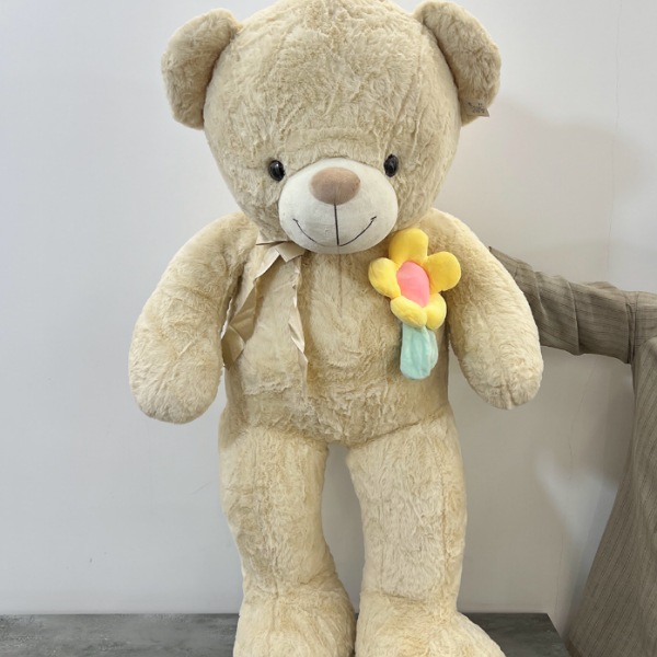 عکس شماره:1 , عروسک مدل خرس گل به سینه ارتفاع 120 سانتی متر کد 919