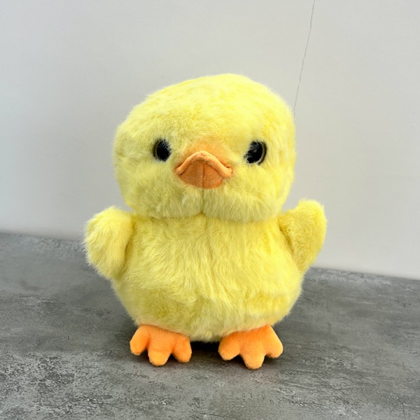 عکس اصلی عروسک مدل جوجه، ارتفاع 20 سانتی متر کد 945