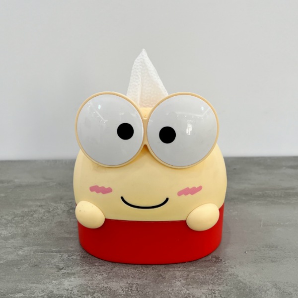 عکس اصلی جا دستمال کاغذی طرح قورباغه کد 958